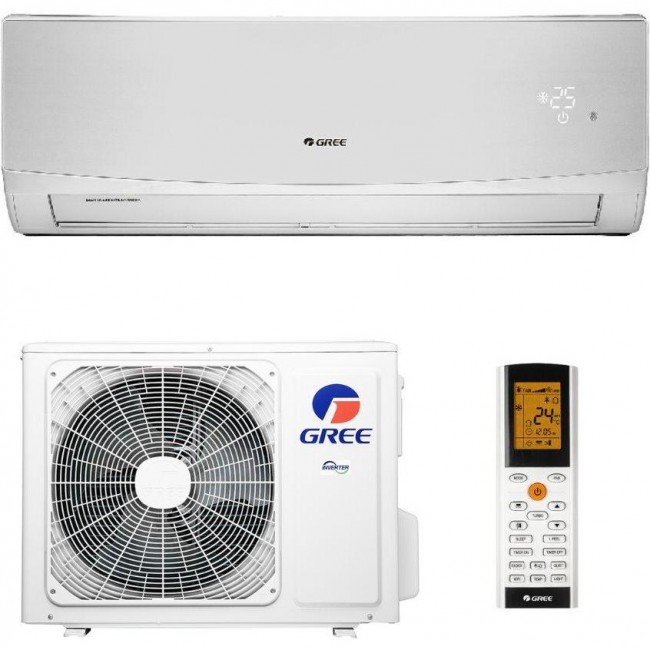 GREE Lomo Inverter GWH24QE-K6DND2E Silver