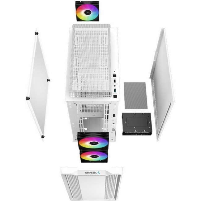 Deepcool CC360 ARGB White (R-CC360-WHAPM3-G-1)