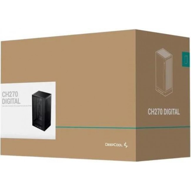 Deepcool CH270 Digital Black (R-CH270-BKNDM0-G-1)