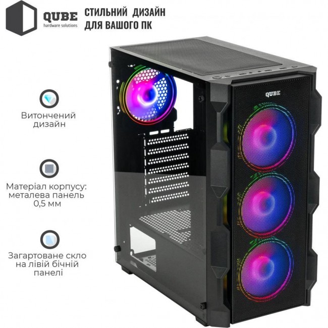 QUBE Corsair ARGB Black (CORSAIR_FMNU3)