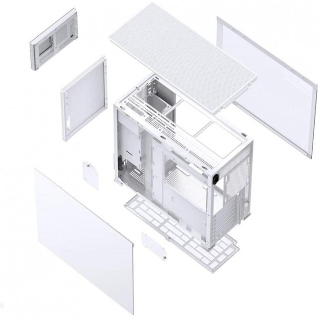 Jonsbo D41 MESH Screen White