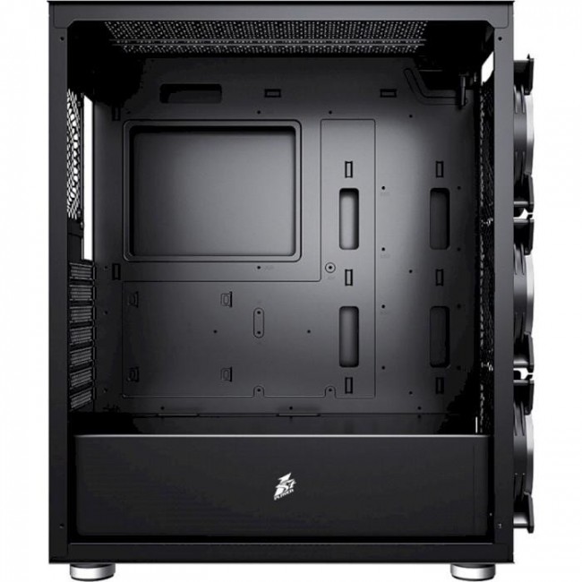 Корпус 1STPLAYER DX-R1-PLUS RGB Dual Glass Black (DX-R1-PLUS_DG)