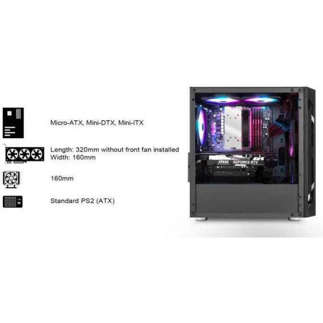 Silverstone FARA H1M PRO Black (SST-FAH1MB-PRO)