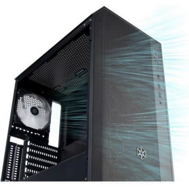 Silverstone Fara R1 Pro V2 Tempered Glass Black (SST-FAR1B-PRO-V2)