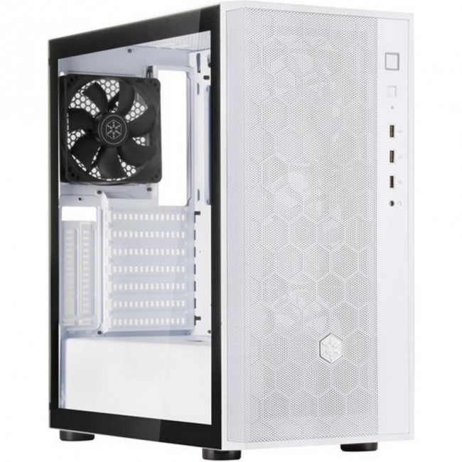 Silverstone Fara R1 V2 Tempered Glass White (SST-FAR1W-G-V2)