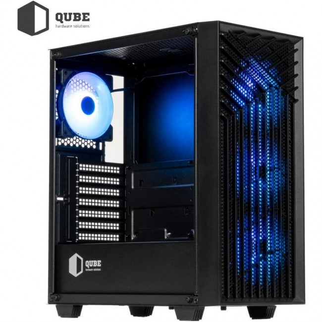 QUBE GERYON Black RGB Fans (QBGERYON_FFBNU3)