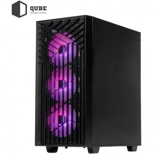 QUBE GERYON Black RGB Fans (QBGERYON_FFBNU3)