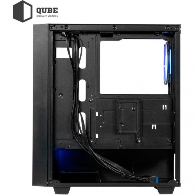 QUBE GERYON Black RGB Fans (QBGERYON_FFBNU3)