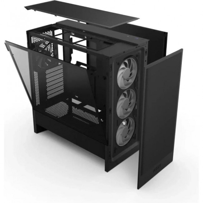 NZXT H5 Flow RGB Black (CC-H52FB-R1)