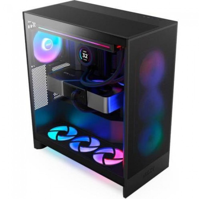 NZXT H7 Flow RGB Black (CM-H72FB-R1)