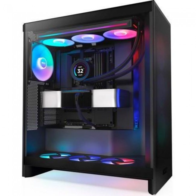 NZXT H7 Flow RGB Black (CM-H72FB-R1)