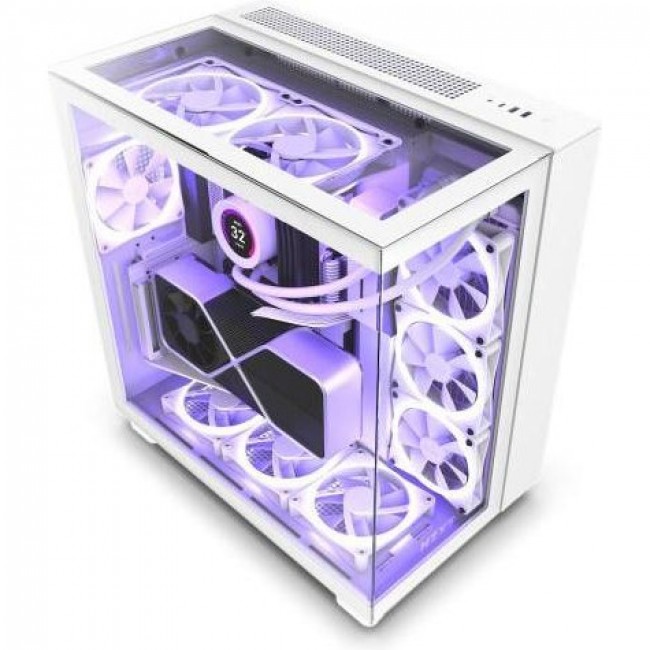 NZXT H9 Elite Matte White (CM-H91EW-01)