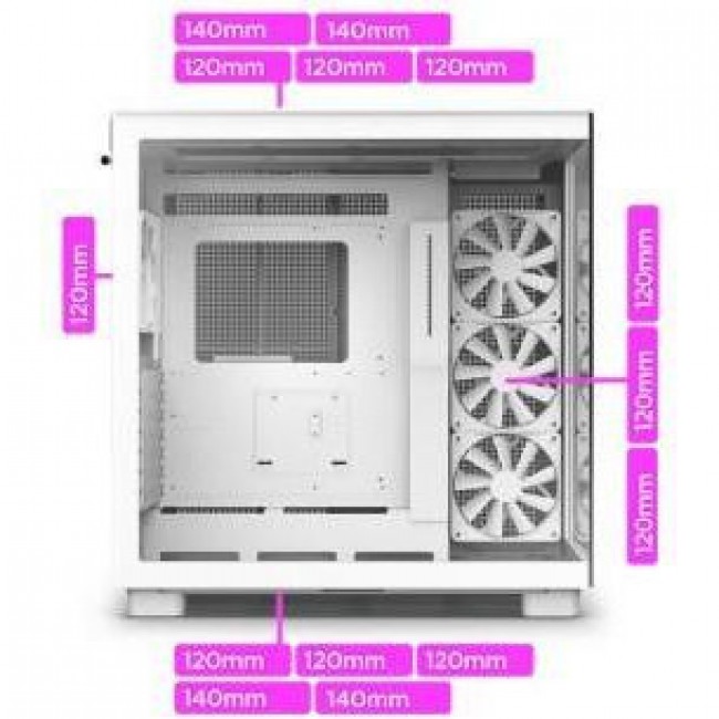 NZXT H9 Elite Matte White (CM-H91EW-01)