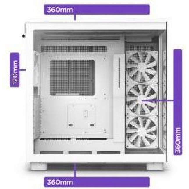 NZXT H9 Elite Matte White (CM-H91EW-01)