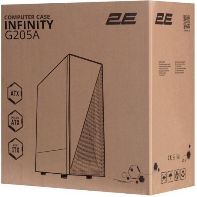 2E INFINITY G205А Black (2E-G205A)