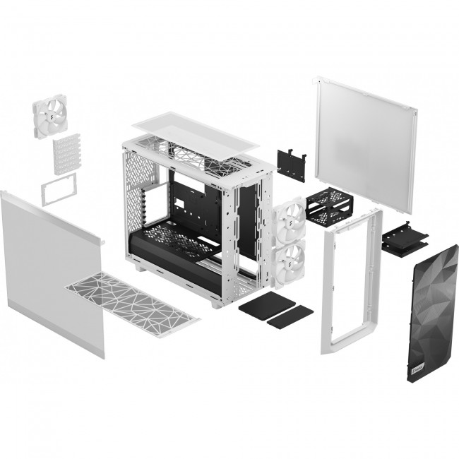 Fractal Design Meshify 2 Lite White TG Clear Tint (FD-C-MEL2A-04)