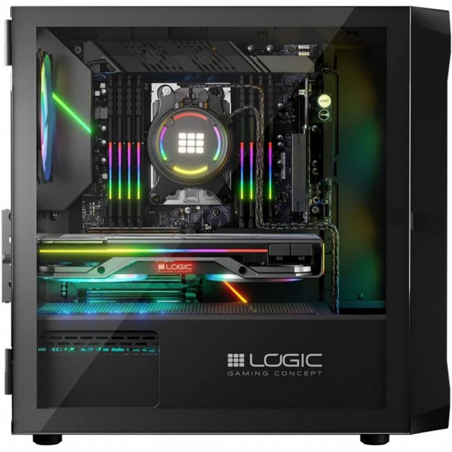 Logic concept Portos ARGB Mini Black (AM-PORTOS-10-0000000-0002)