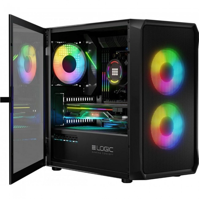 Logic concept Portos ARGB Mini Black (AM-PORTOS-10-0000000-0002)