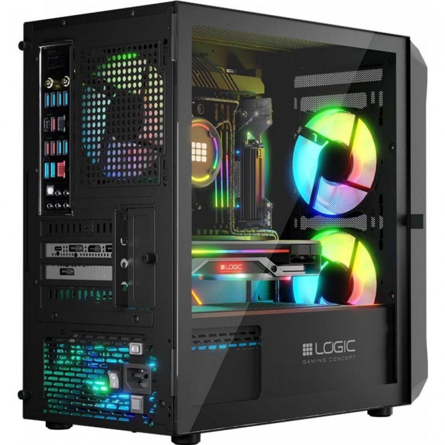 Logic concept Portos ARGB Mini Black (AM-PORTOS-10-0000000-0002)