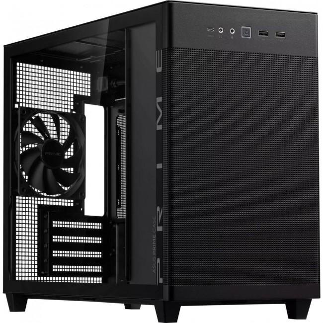 Корпус ASUS Prime AP201 Tempered Glass Black (90DC00G0-B39010)