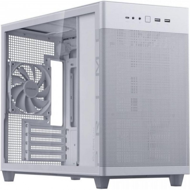 ASUS Prime AP201 Tempered Glass White (90DC00G3-B39010)