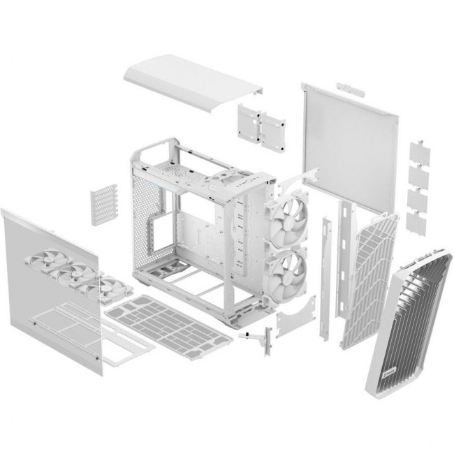 Fractal Design Torrent White RGB TG Clear (FD-C-TOR1A-07)