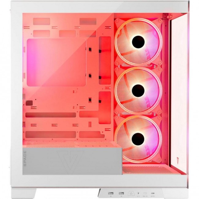 Modecom Volcano Space Apex ARGB Midi White (AT-SPACE-PG-20-000000-000)