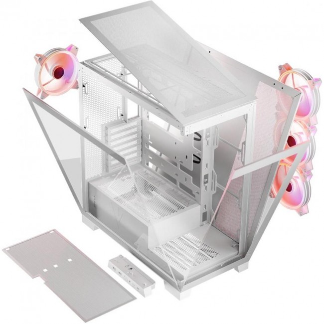 Modecom Volcano Space Apex ARGB Midi White (AT-SPACE-PG-20-000000-000)
