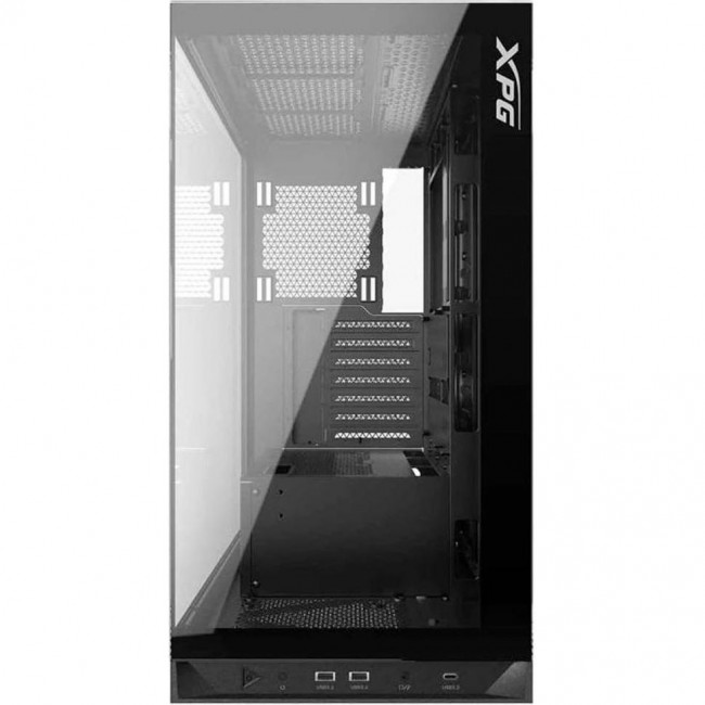 ADATA XPG INVADER X Tempered Glass Black (INVADERXMTWOF-BKCWW)