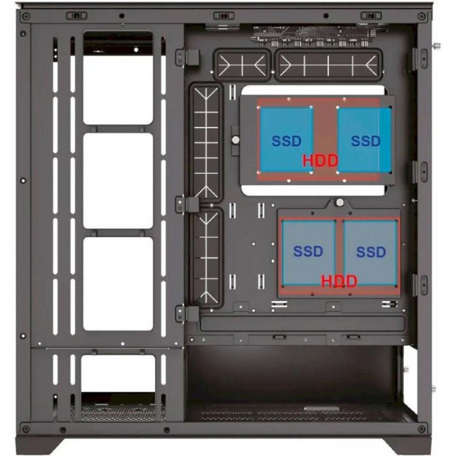 XILENCE Xilence Gleam X818.W.ARGB Black (XG171_X818.ARGB)