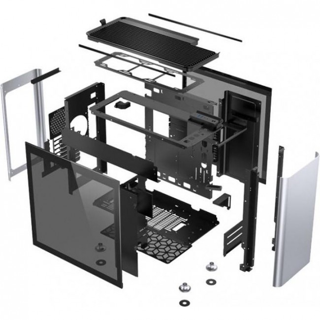 JONSPLUS i 400 Tempered Glass Silver