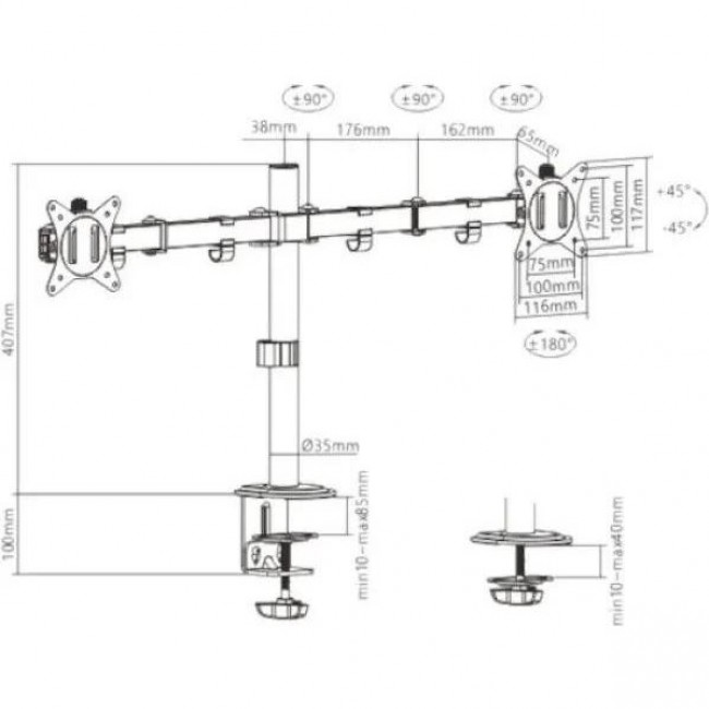 Gembird MA-D2-01