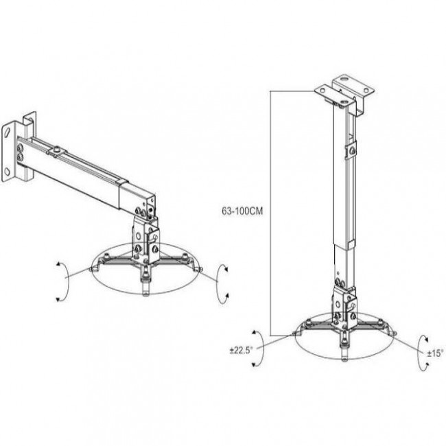 CHARMOUNT PRB63-100 white