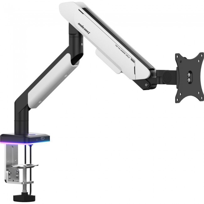 Anda Seat Stealth Pro II RGB 17"-42" White (AD-W-A9X-1S-BW)
