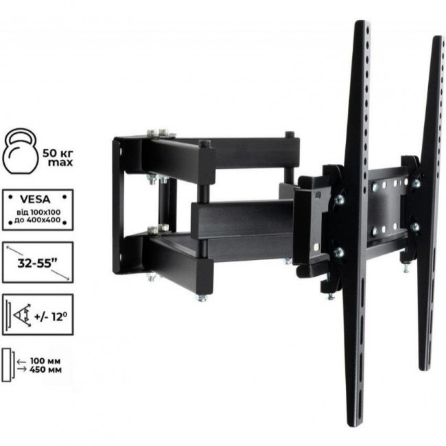 CHARMOUNT TV04T-R6 Black