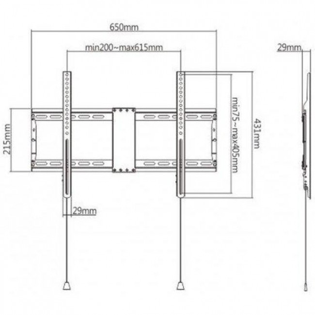 Gembird WM-80F-01