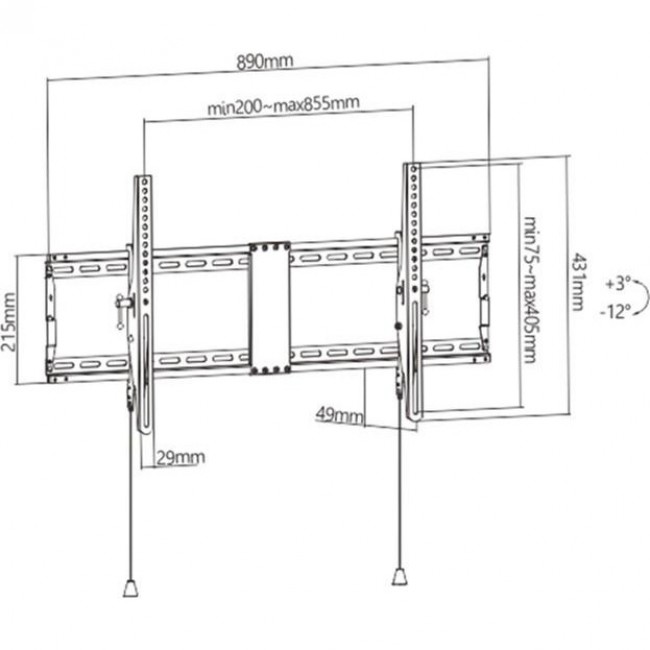 Gembird WM-90T-01