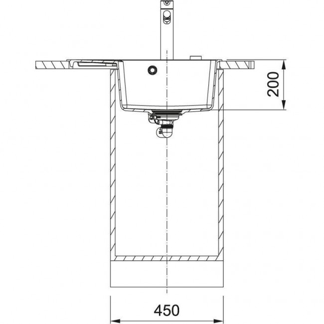 Franke Centro CNG 611-62 TL 114.0630.458