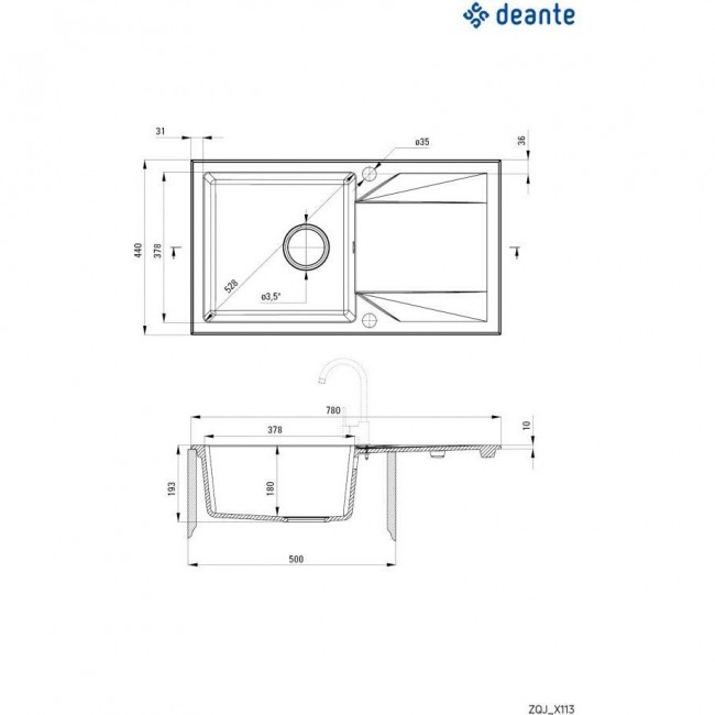 Deante Evora ZQJ G113