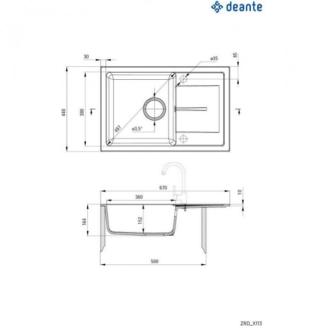 Deante Leda ZRD 2113