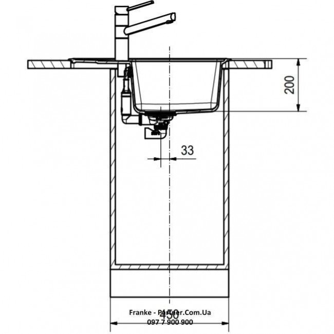 Franke Malta BSG 611-62 114.0575.042