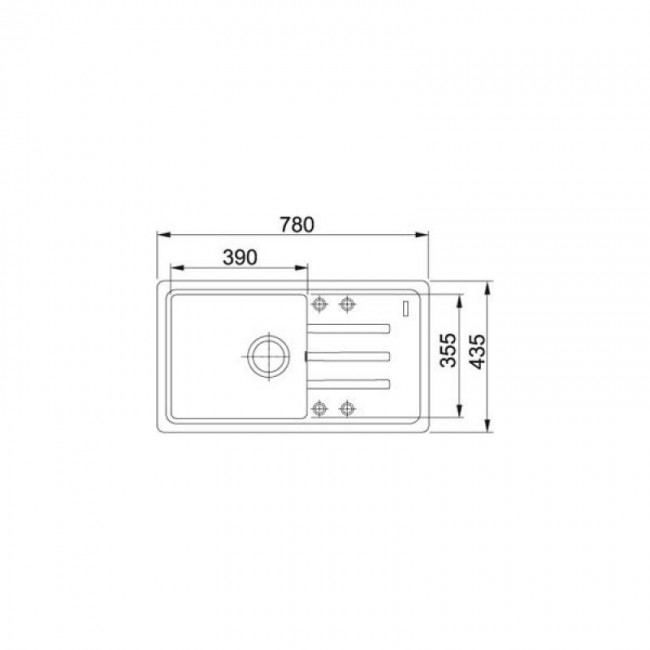 Franke Malta BSG 611-78 114.0375.036