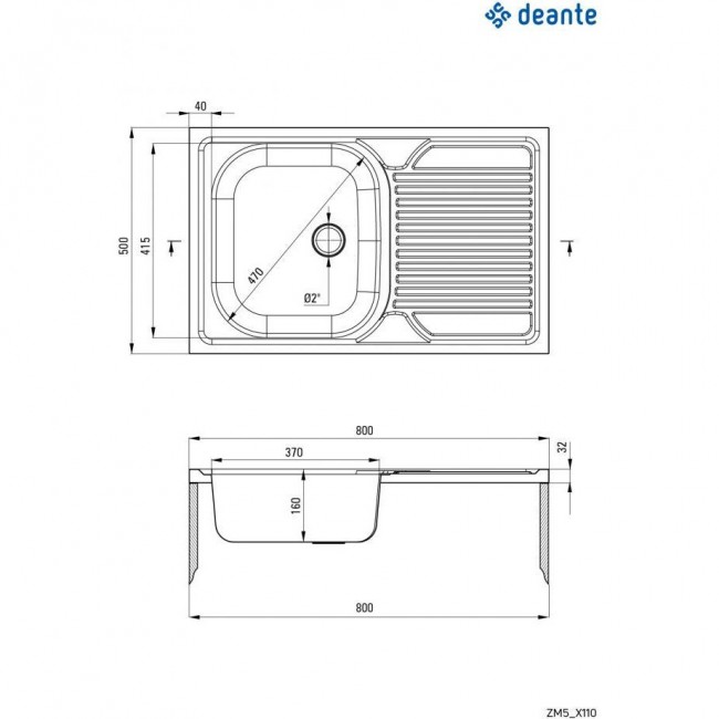 Deante Tango ZM5 0110
