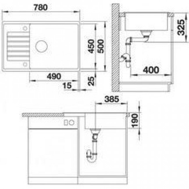 Blanco ZIA XL 6 S Compact 523273