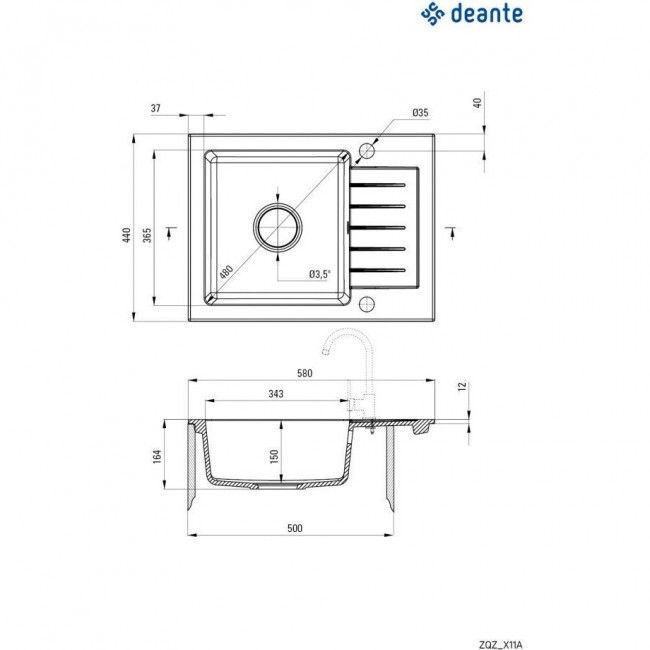 Deante Zorba ZQZ N11A