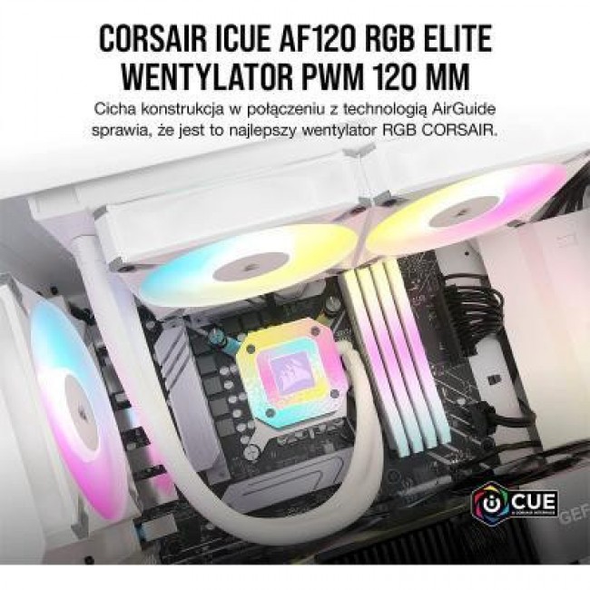 Corsair AF120 RGB Elite White Triple Pack (CO-9050158-WW)