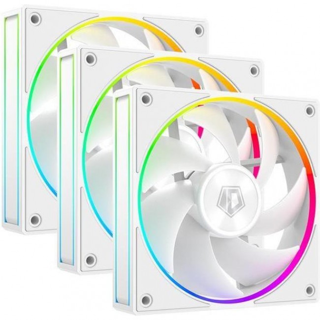 ID-COOLING AF 127 ARGB White Trio (AF-127-ARGB-W TRIO)