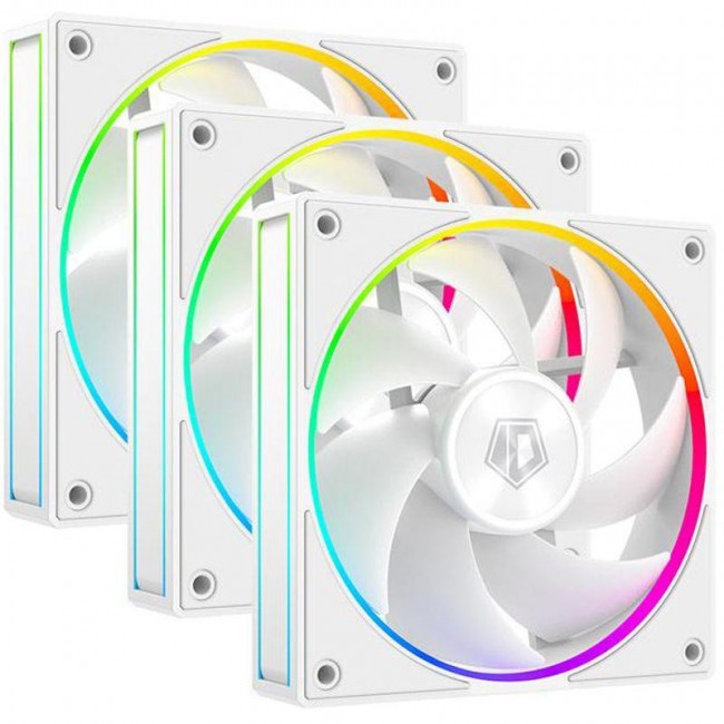 ID-COOLING AF 127 ARGB White Trio (AF-127-ARGB-W TRIO)