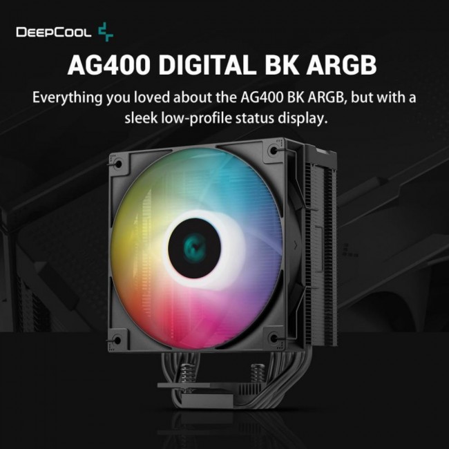 Deepcool AG400 Digital BK ARGB (R-AG400-BKADMN-G-1)