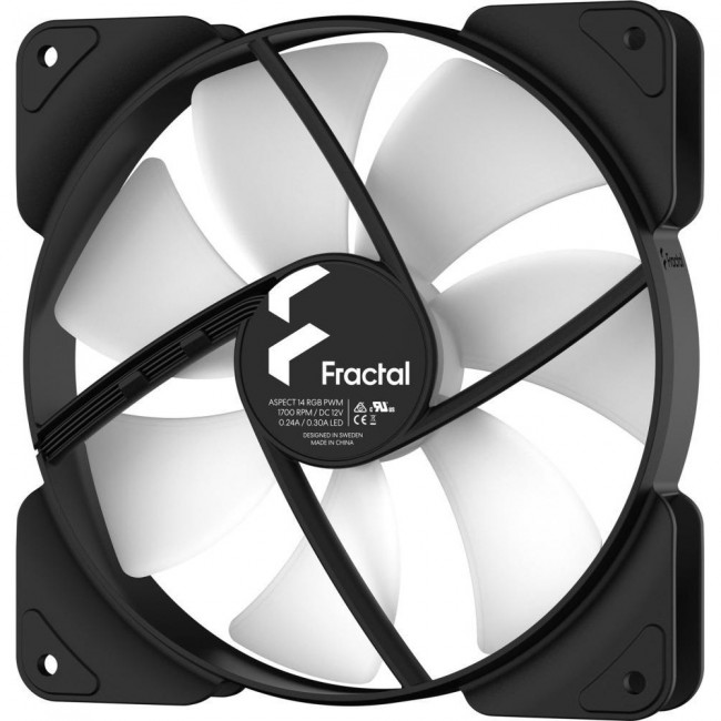Fractal Design Aspect 14 RGB PWM Black (FD-F-AS1-1405)